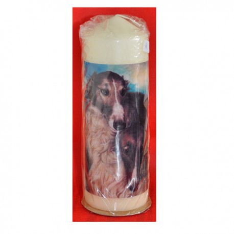 Candle Large Beige
