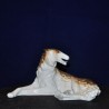 Porseleinen Beeld Borzoi - Lomonosov USSR